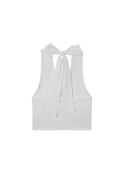 Ribbon Halter Top