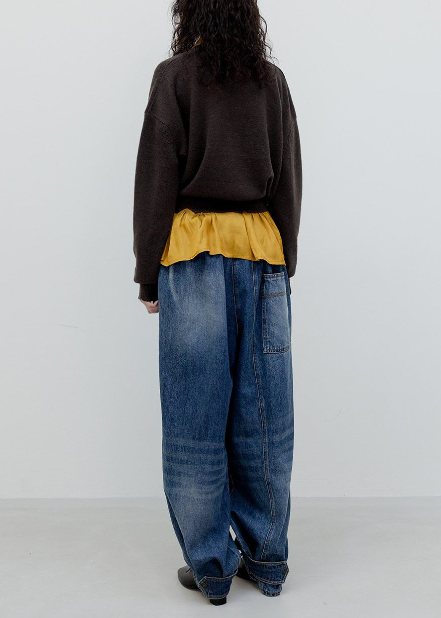 Wool Criss Cross Wrap Knit