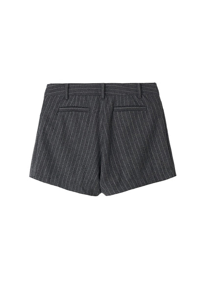 Pin Stripe Wrap Shorts