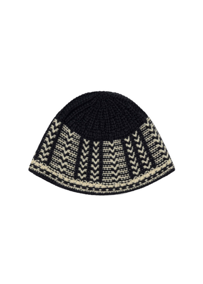 Jacquard Knit Beanie