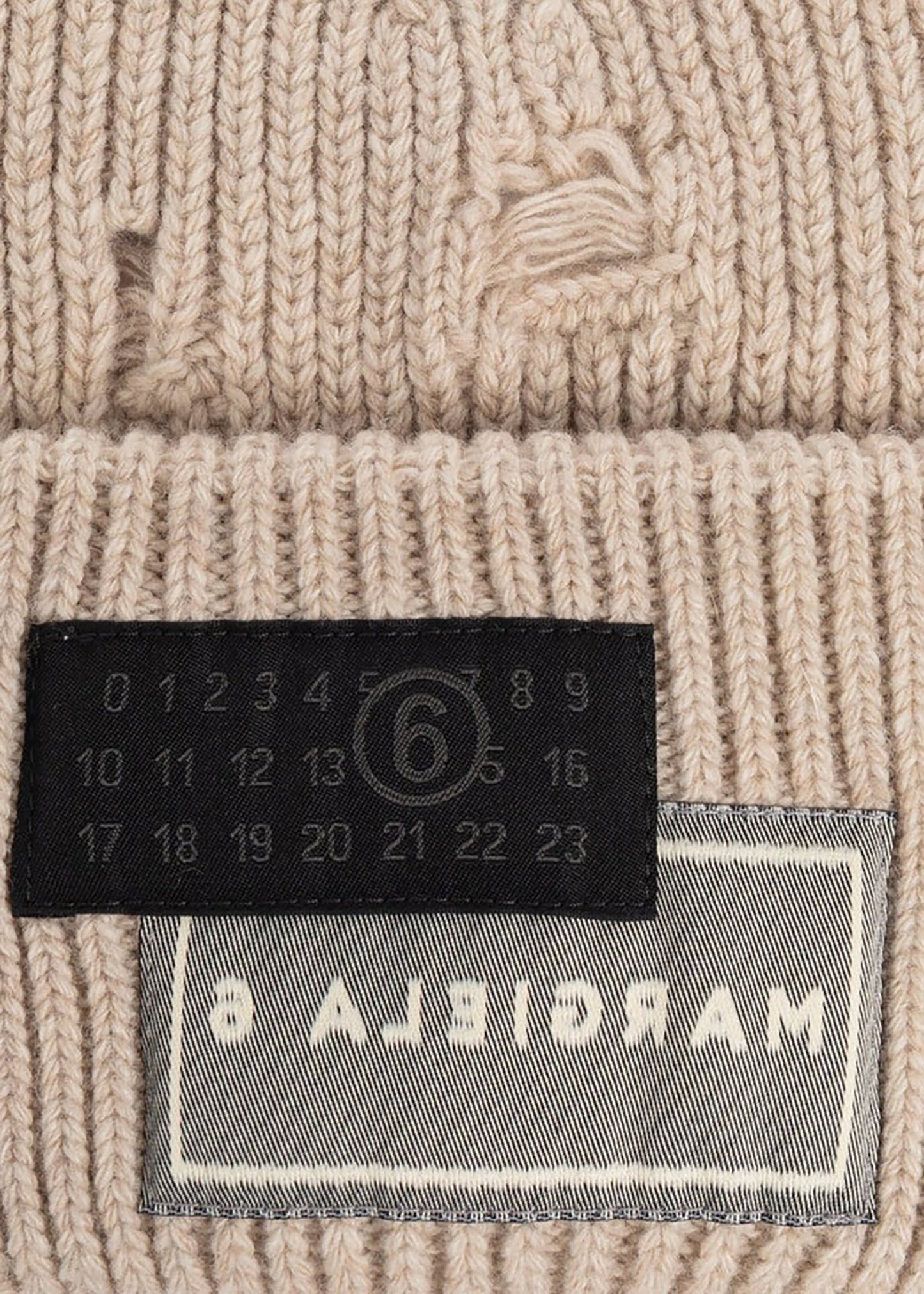 Number-patch Beanie