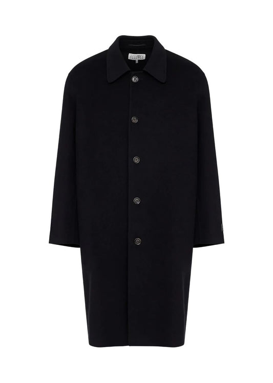 Button-up Wool Coat