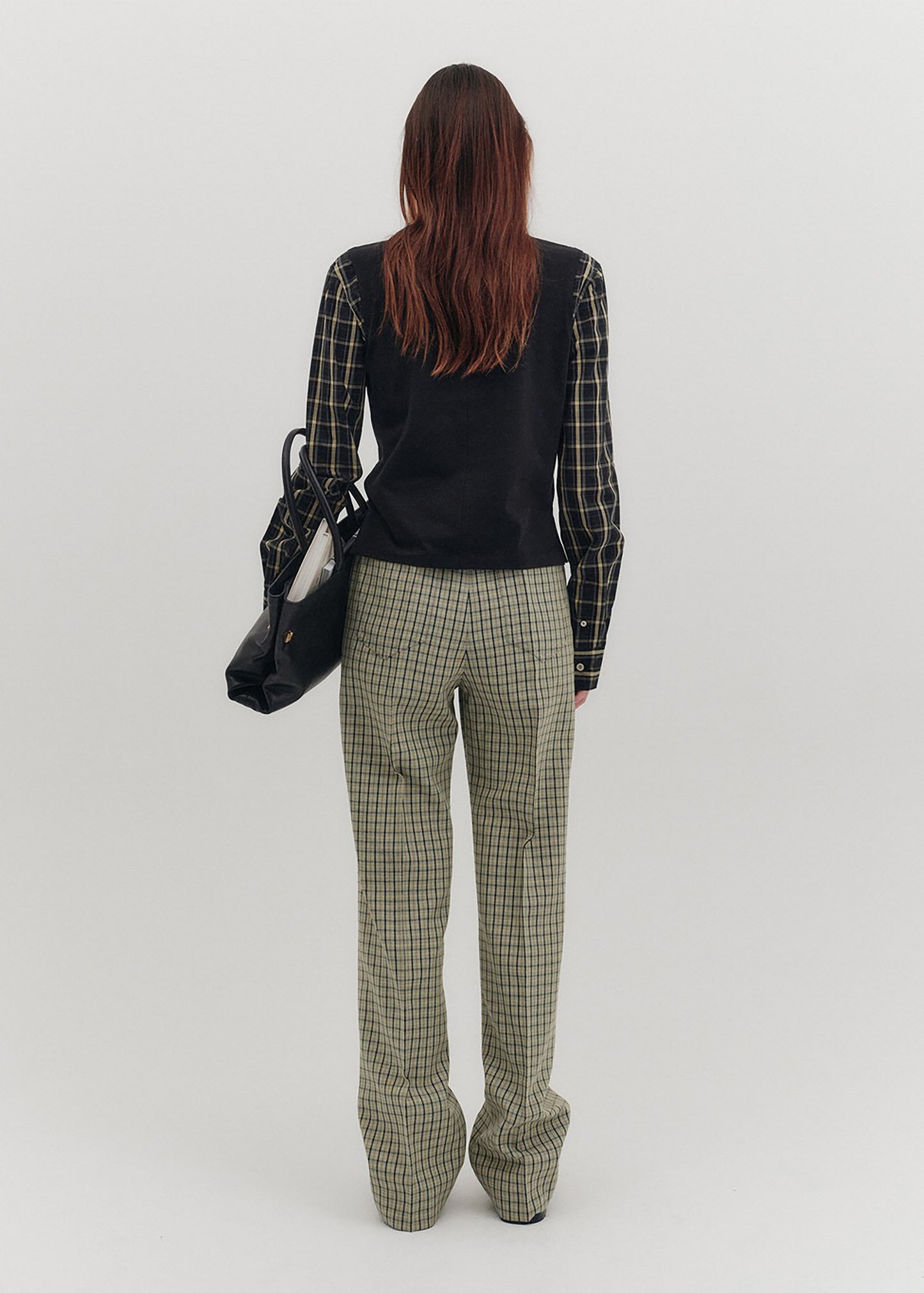 Contrast Long Sleeve Top