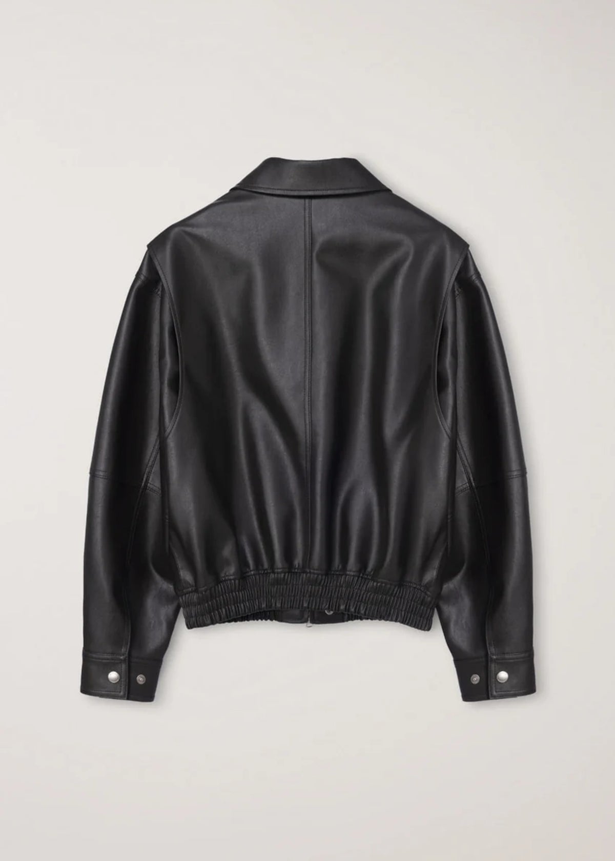 Cropped Alter-leather Blouson