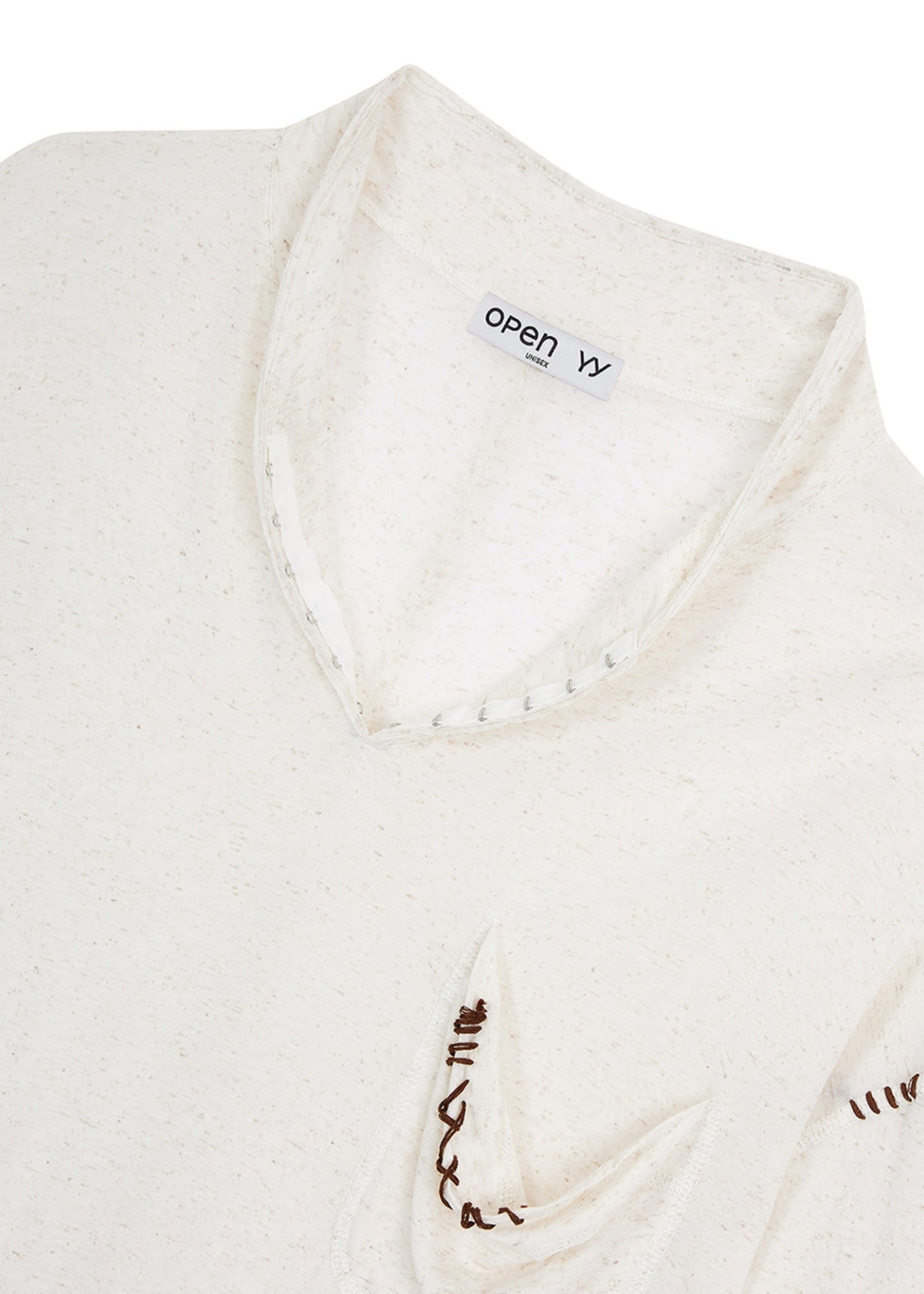 Hook Henley Stitch Top