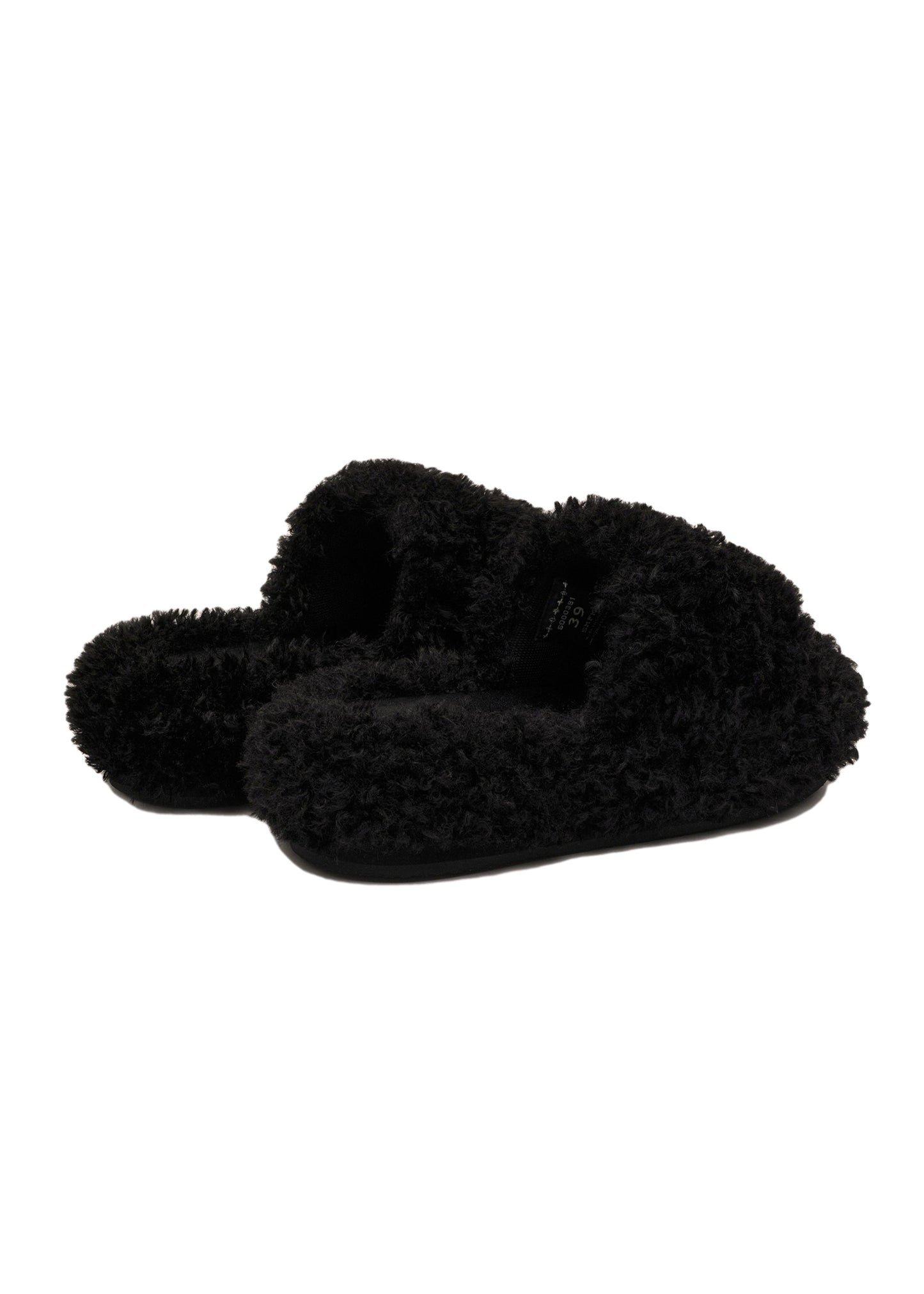 Compass Velvet Furry Slipper