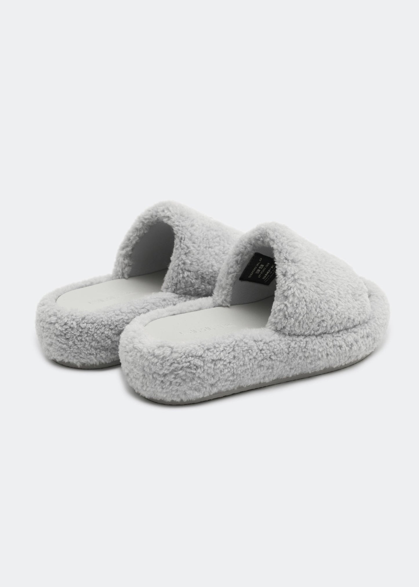 Compass Velvet Furry Slipper