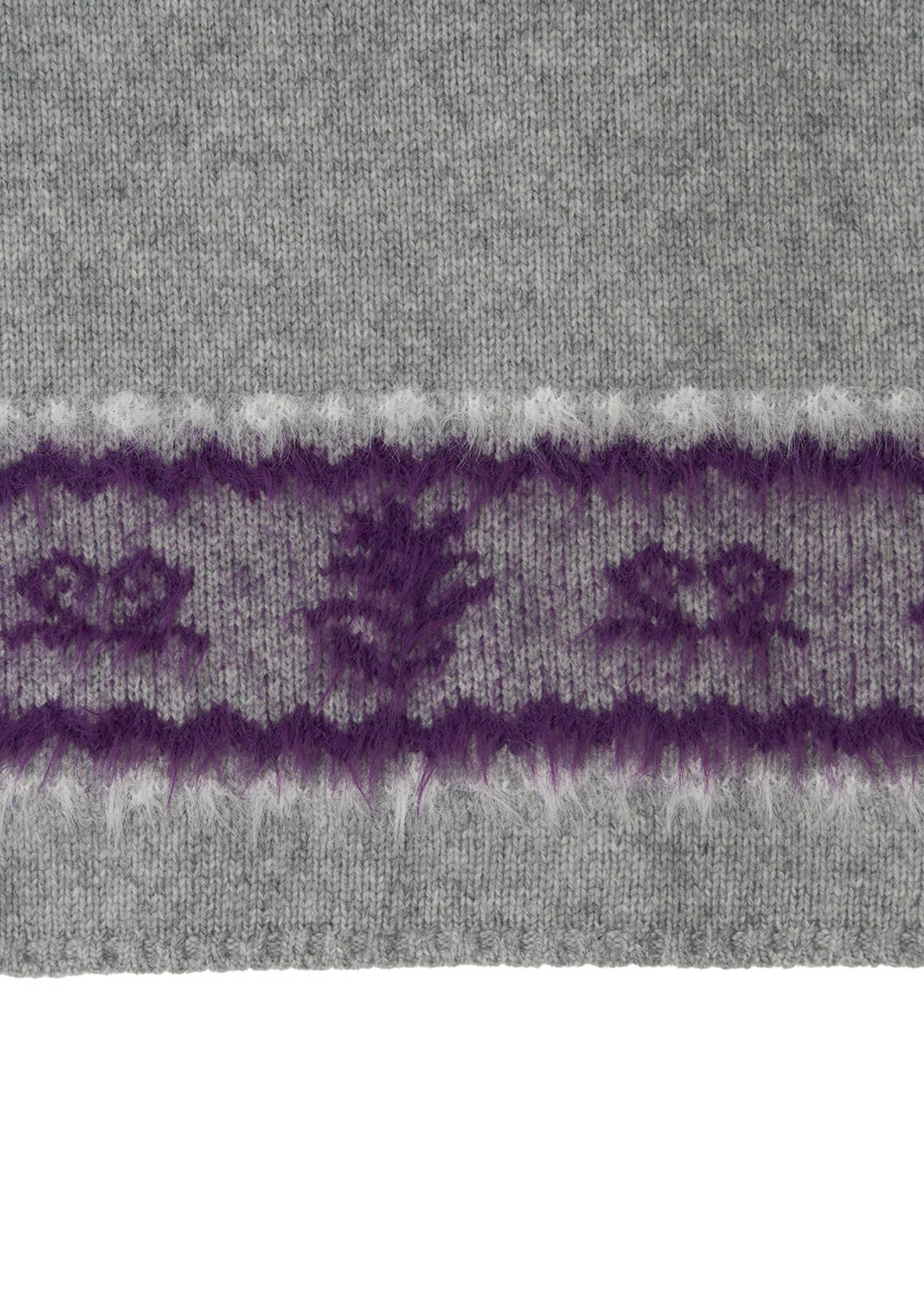 Nordic Knit Mini Skirt