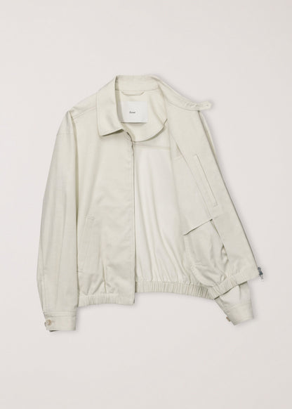 Collared Light Blouson Jacket