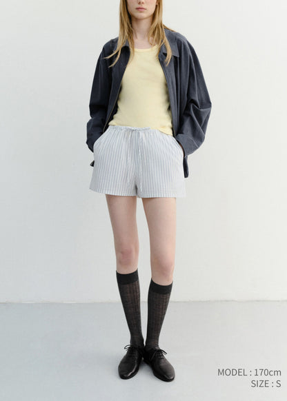 Pajama Mini Shorts