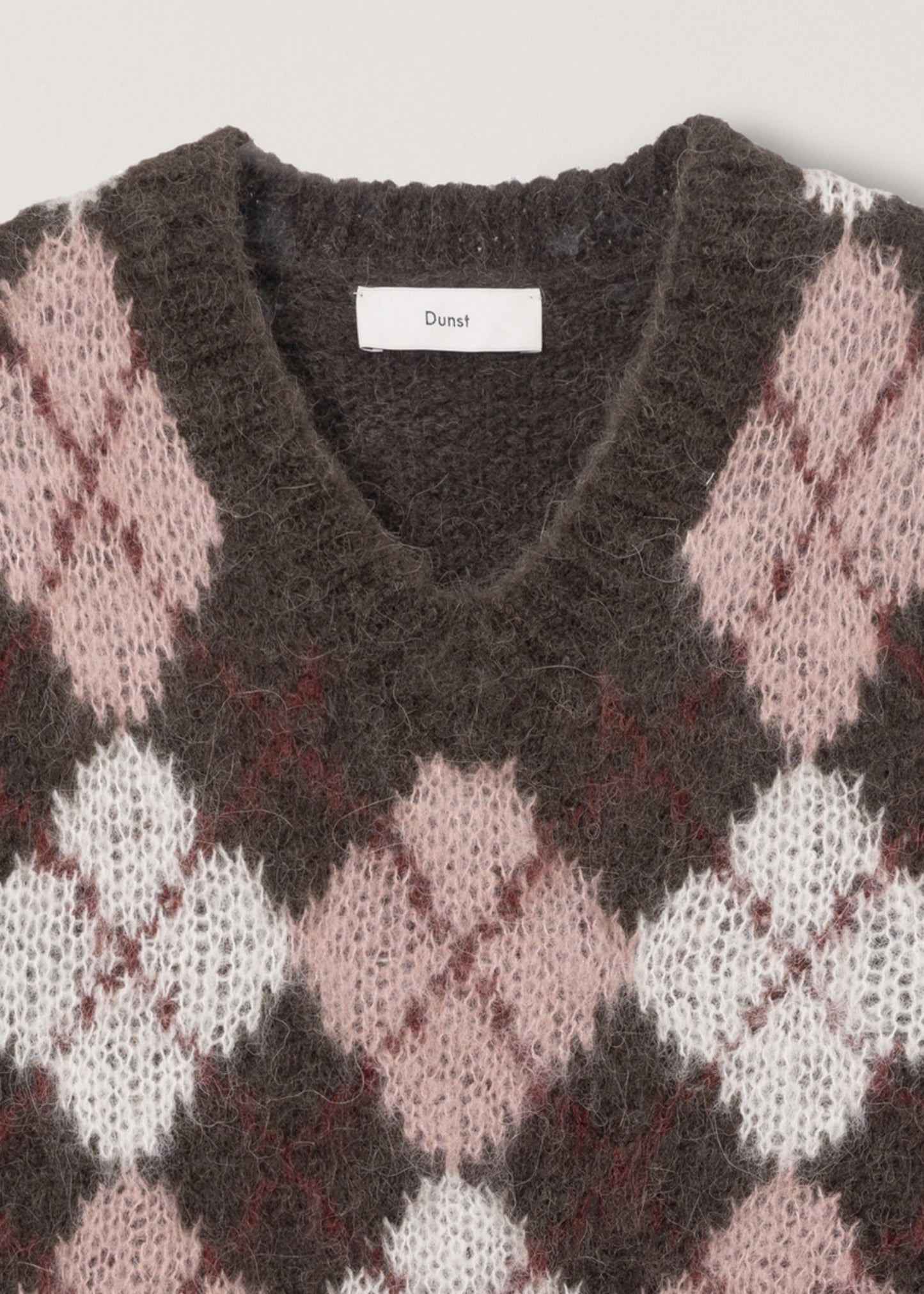 Baby Alpaca Argyle Sweater