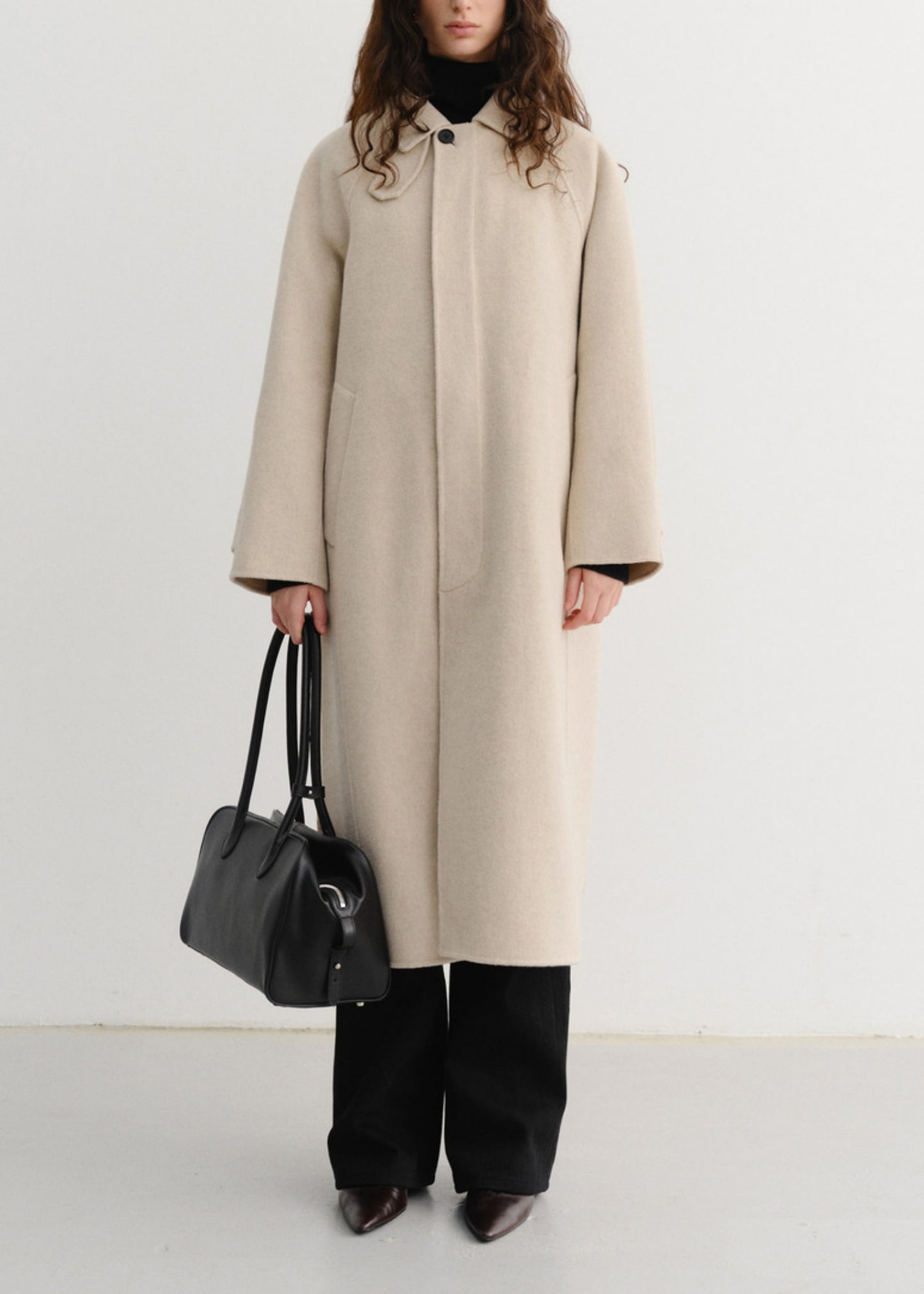 Handmade Cashmere Muffler Coat