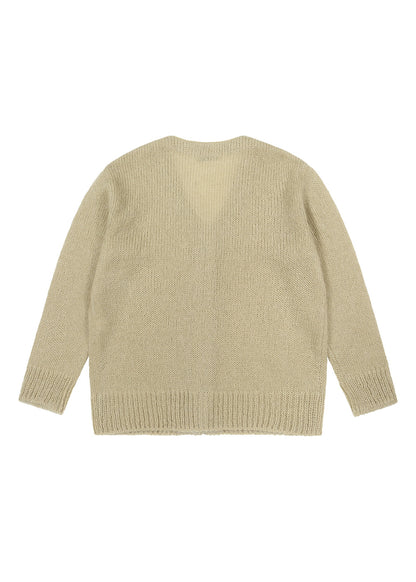 Oversized Mohair Cardigan