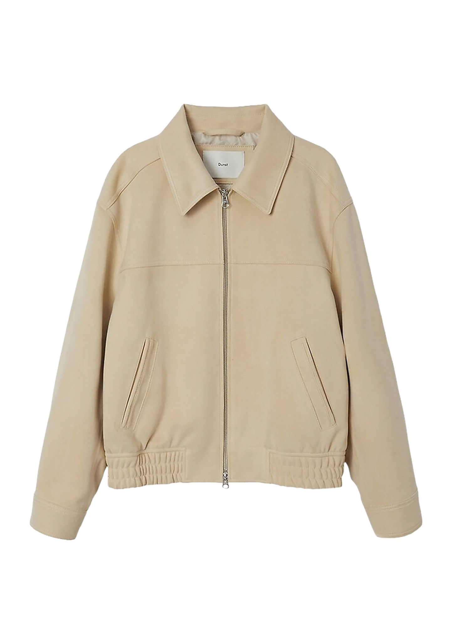 Alter-suede Collared Blouson
