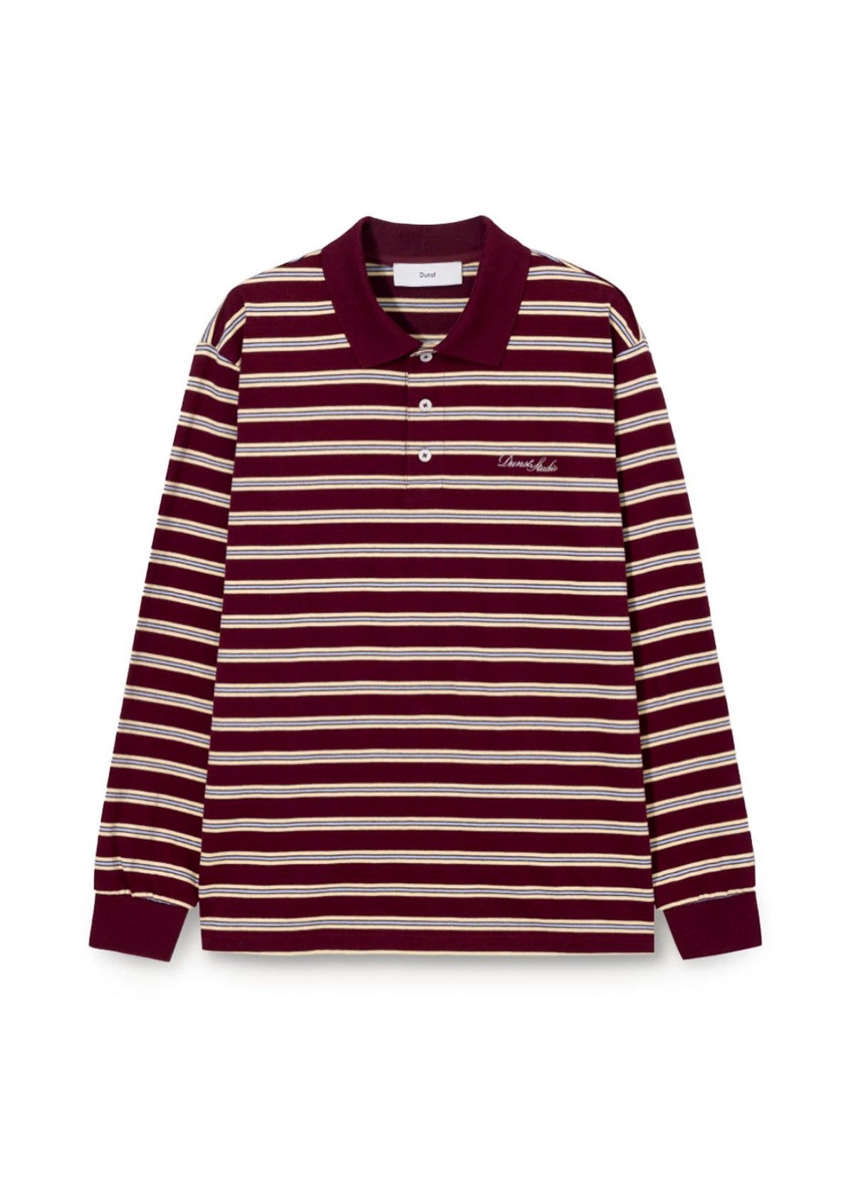 Multi Stripe Collared T-shirt