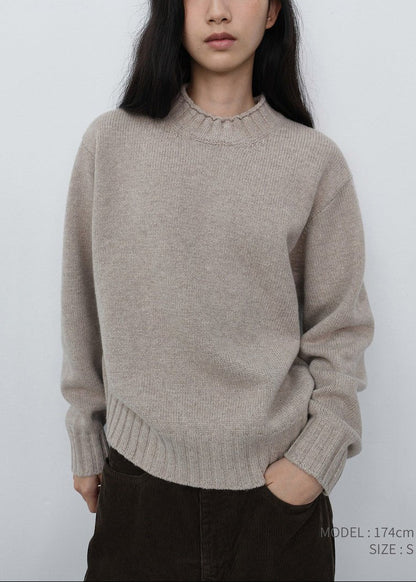 Chunky Roll Neck Sweater