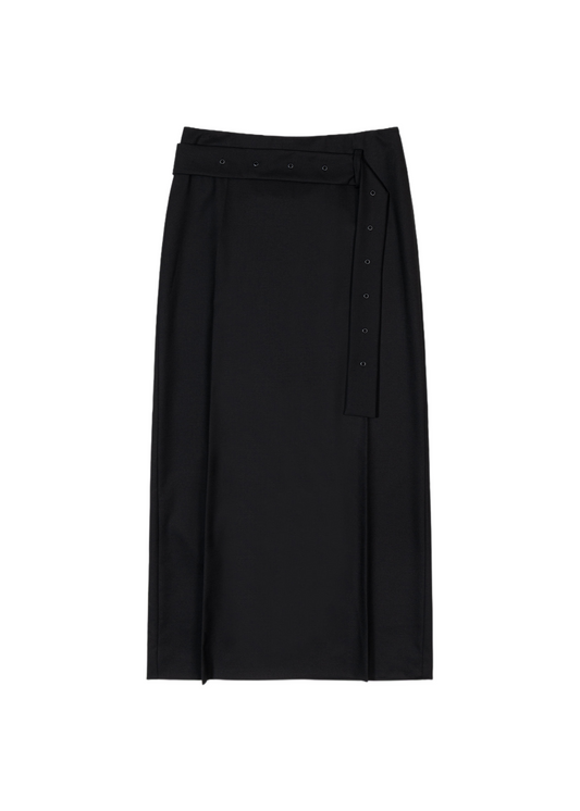 Belted Maxi Skirts