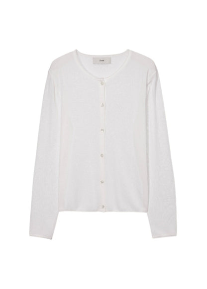 Summer Essential Crewneck Cardigan