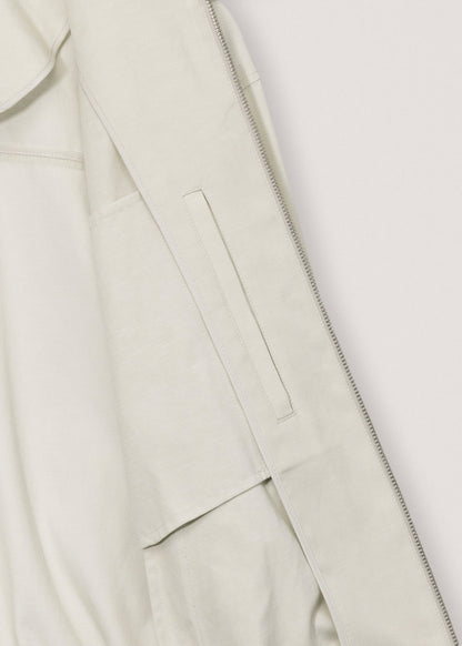 Collared Light Blouson Jacket