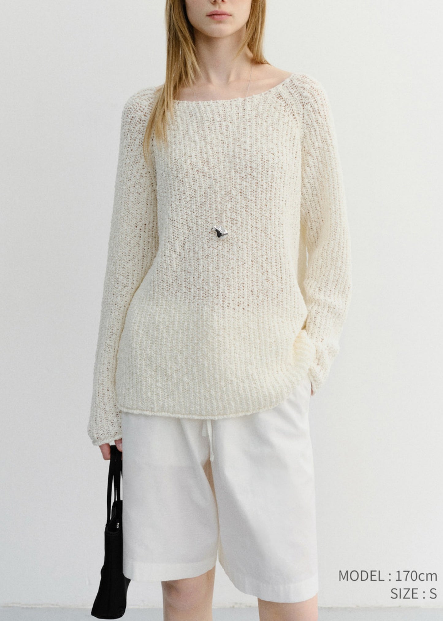 Crochet Crewneck Knit