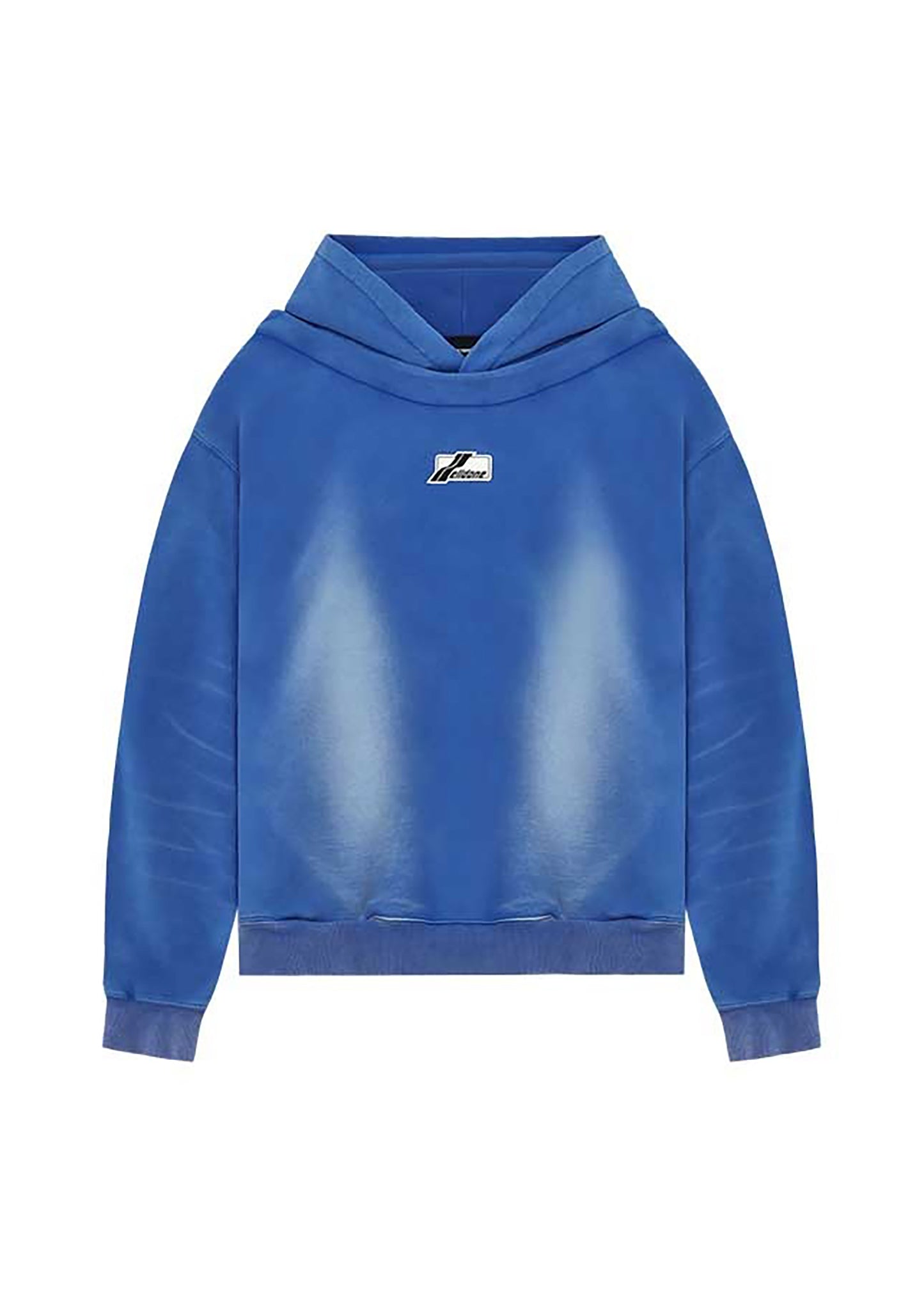 Boat-neck Washed Hoodie