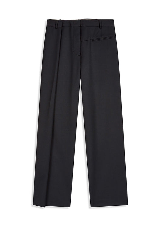 Wrap-over Waist Pants