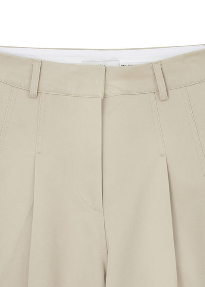 Curved Seam Wide Pants