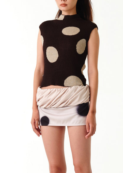 Ribbed Dot Top
