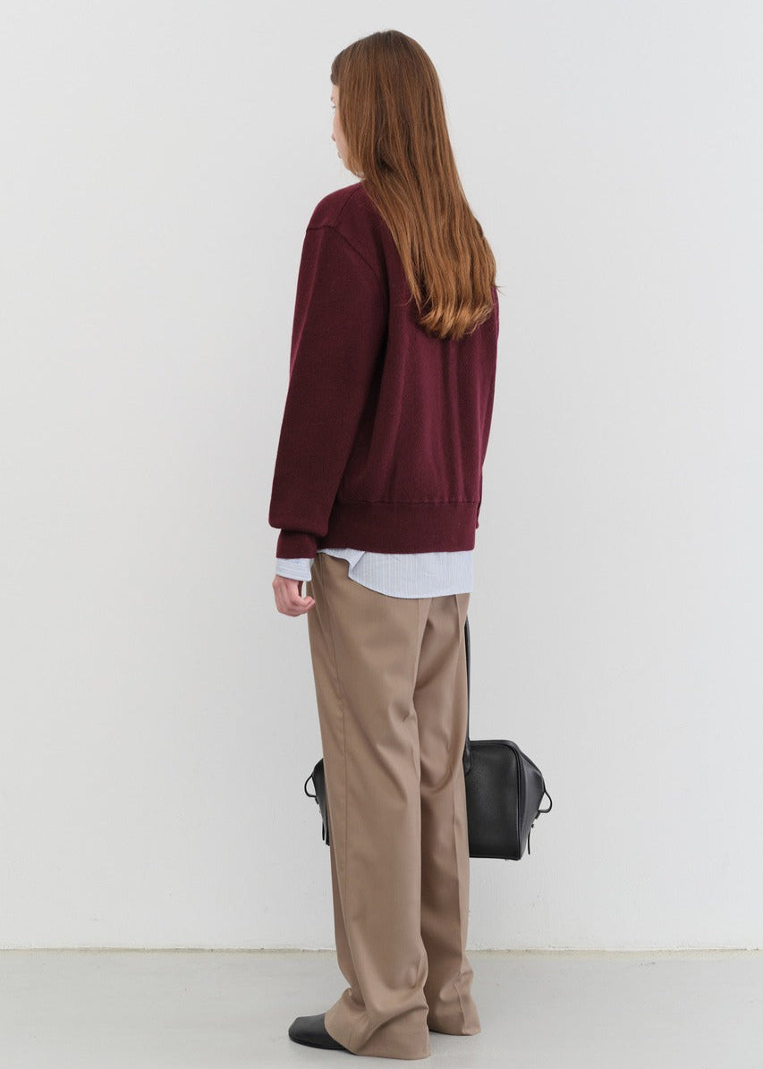 Essential Logo Knit Cardigan