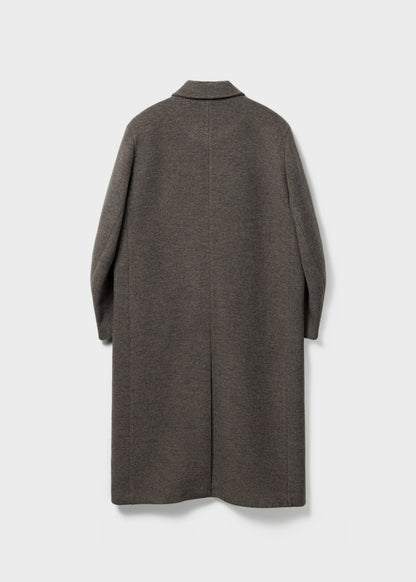 Cashmere Blend Double Long Coat