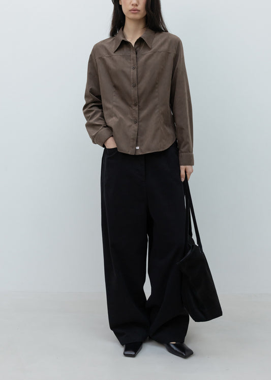 Peached Slim Fit Shirt