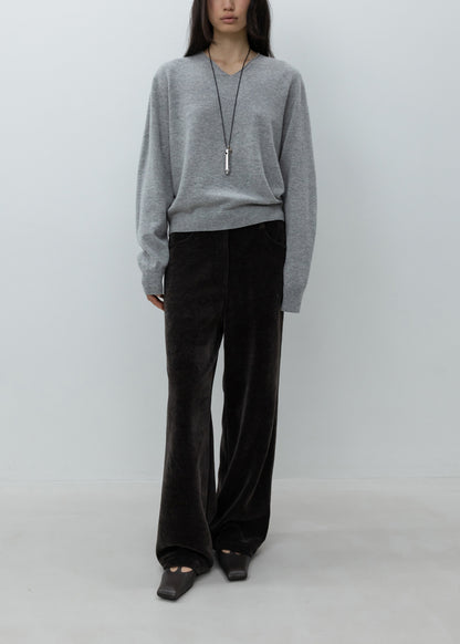 Corduroy Soft-fit Pants