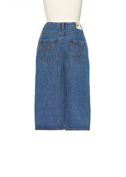 Hybrid Denim Skorts