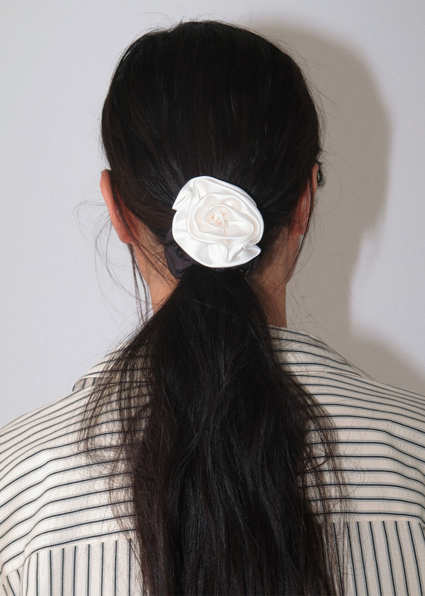 Satin Corsage Scrunchie