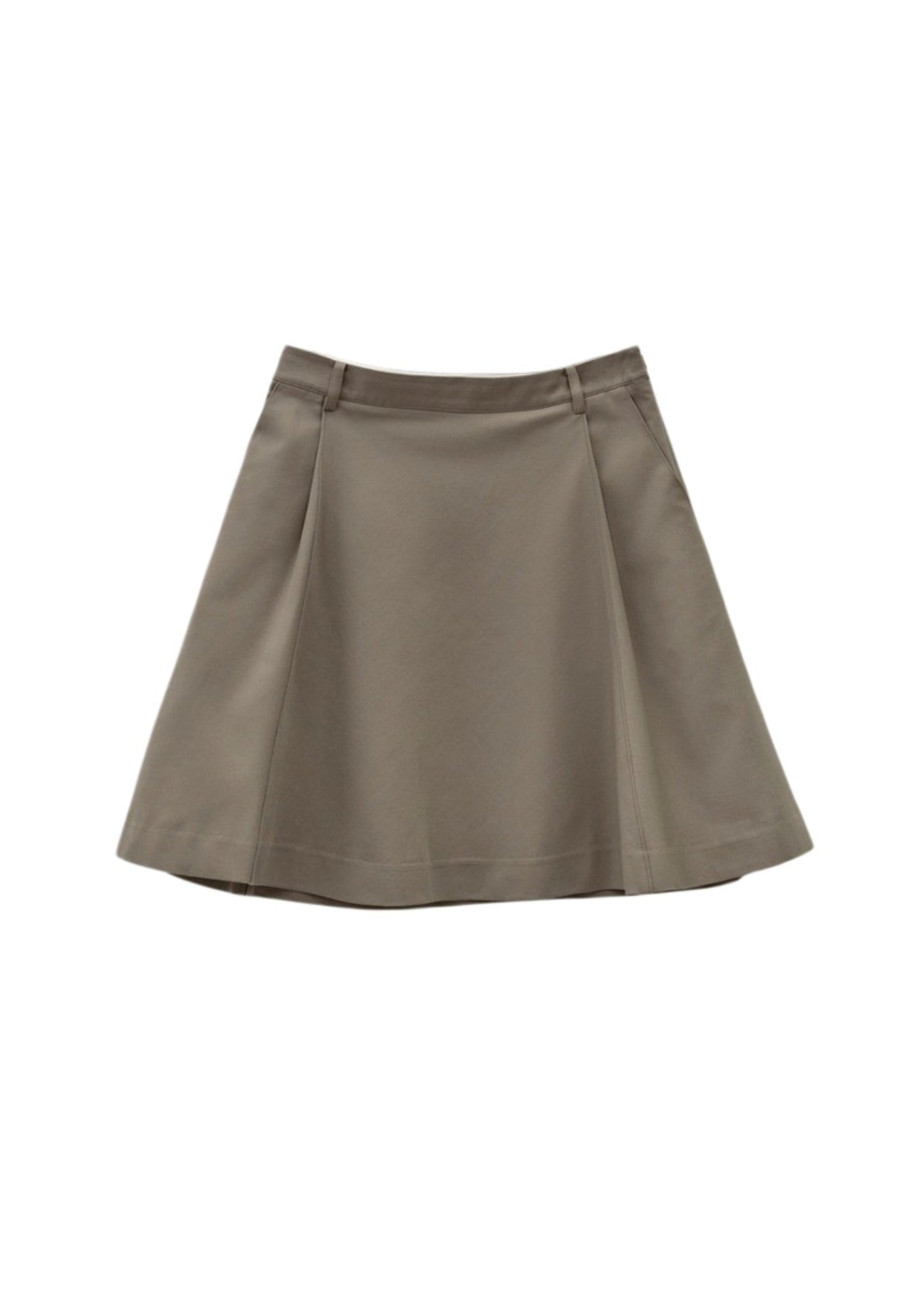Flared Midi Skirt