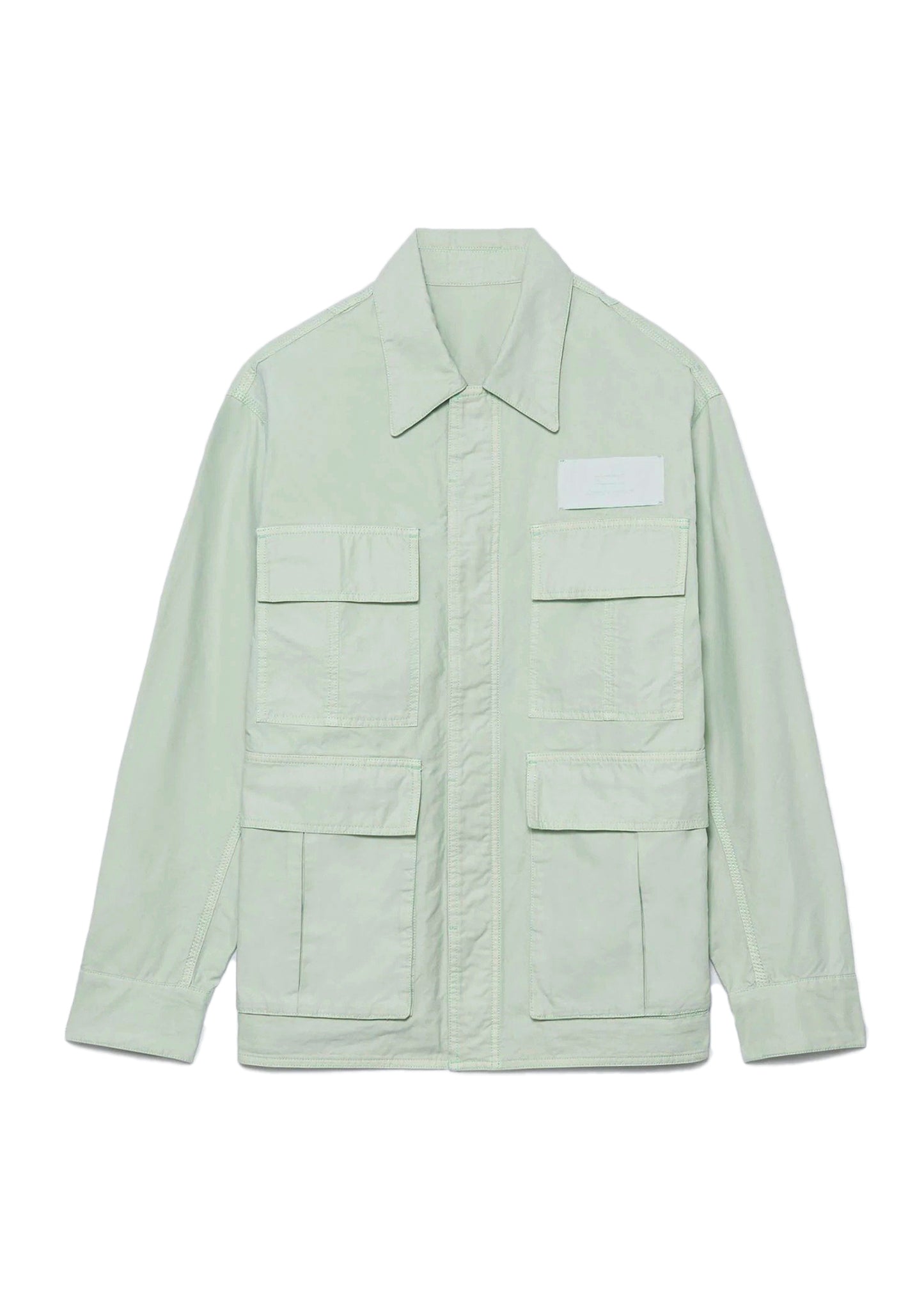 Pocket-detail Shirt Jacket