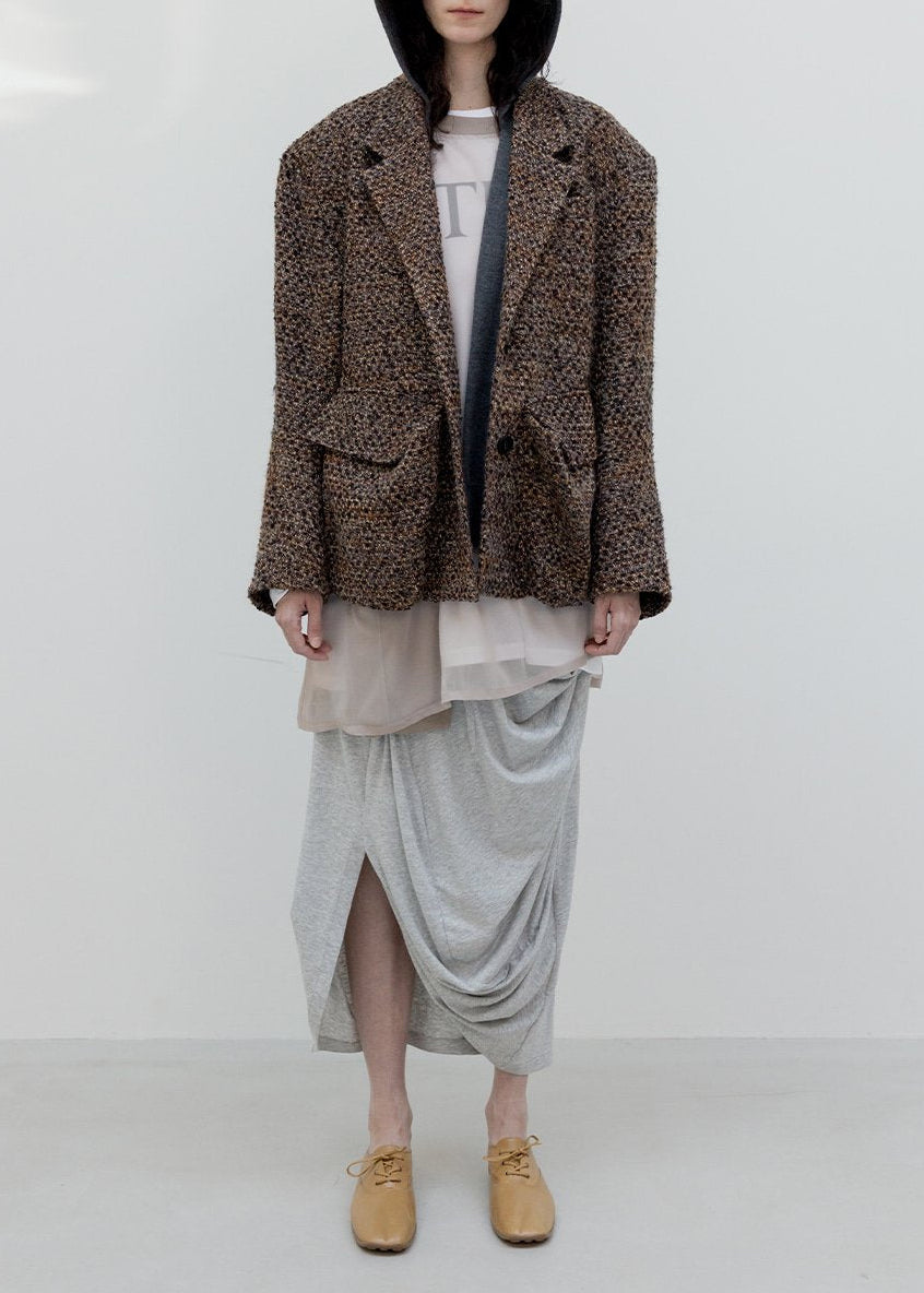 Unstructured Out Pocket Jacket