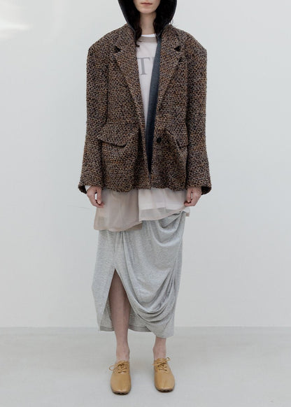 Unstructured Out Pocket Jacket