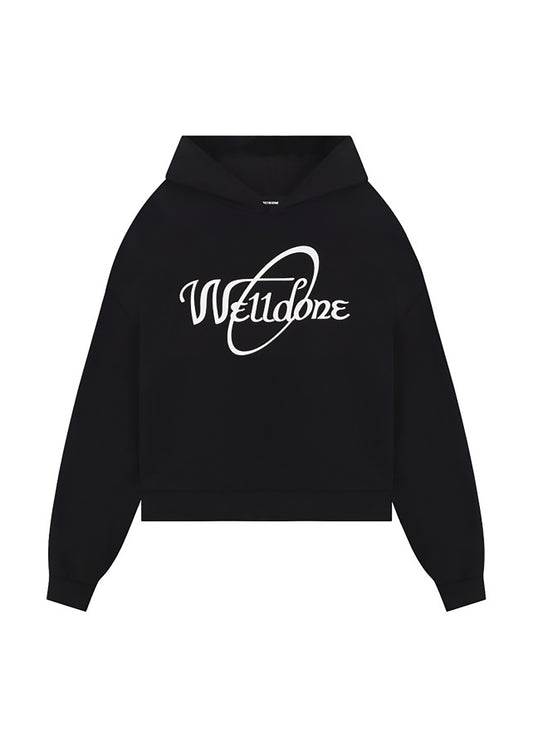 Cursive Circle Hoodie