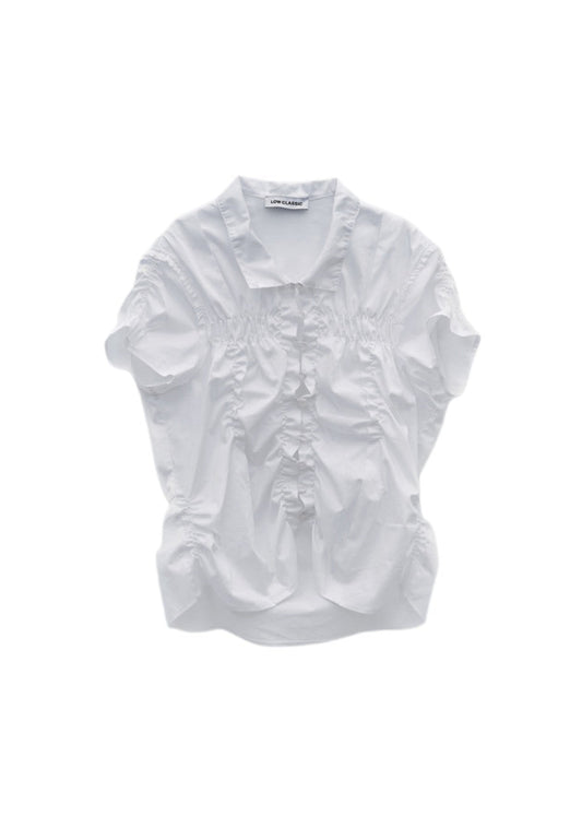 Wrinkle Half Sleeve Shirt
