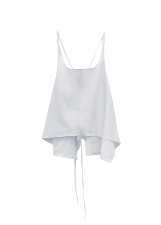 Flared Sleeveless Top