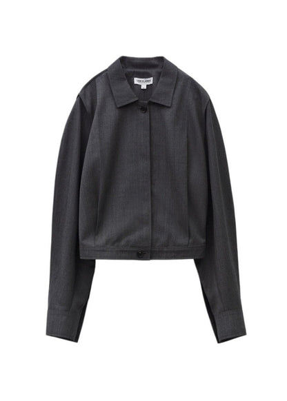 Pinched Shirt Jacket