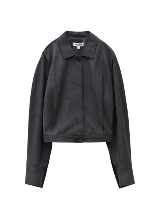 Pinched Shirt Jacket