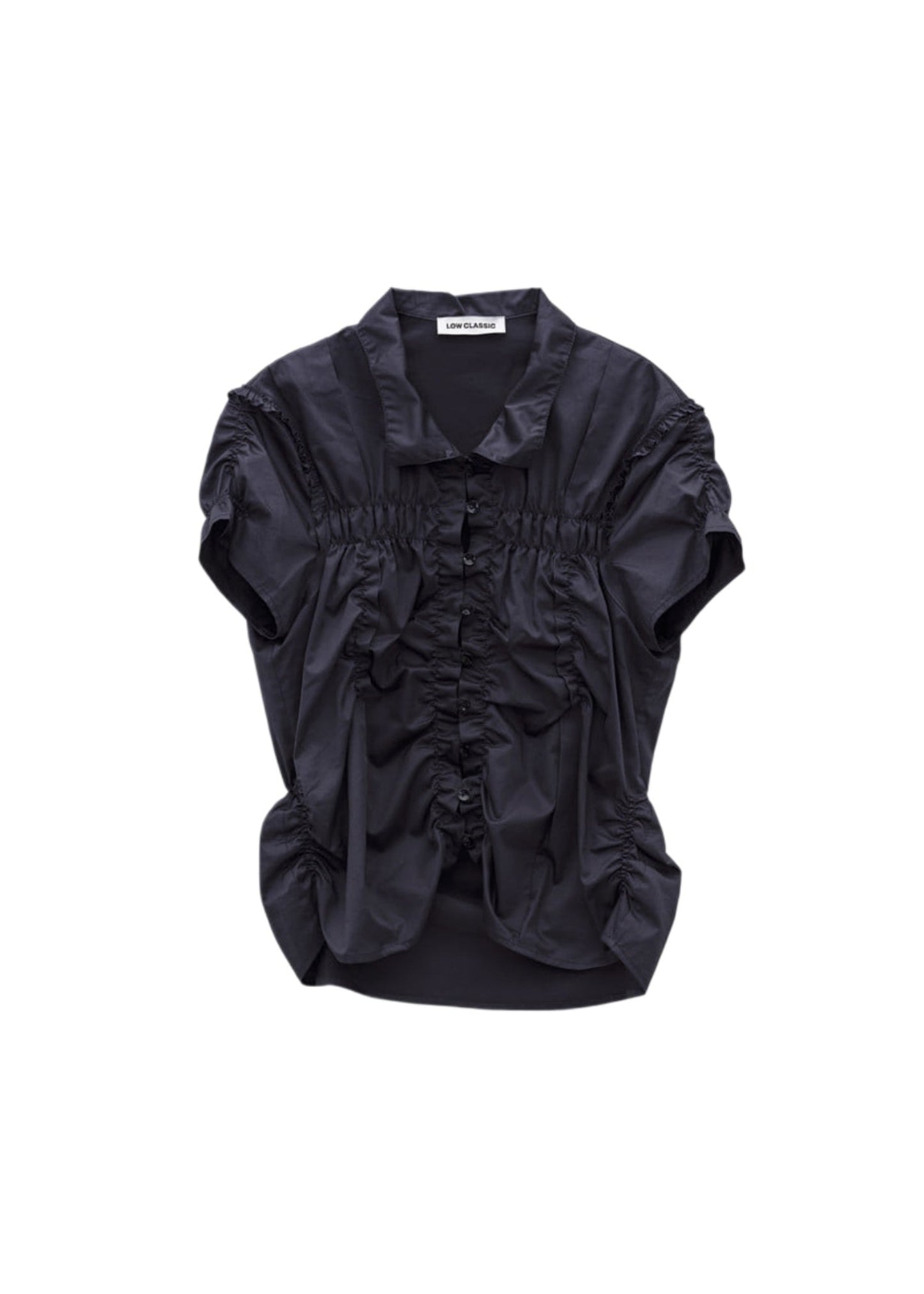 Wrinkle Half Sleeve Shirt