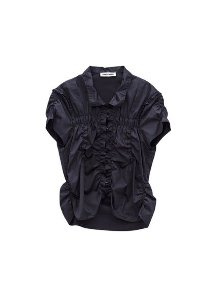 Wrinkle Half Sleeve Shirt