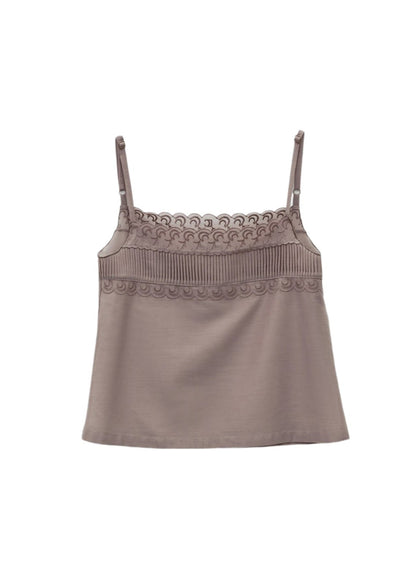 See-Through Lace Sleeveless