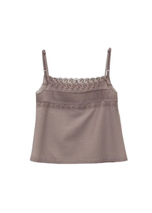 See-Through Lace Sleeveless