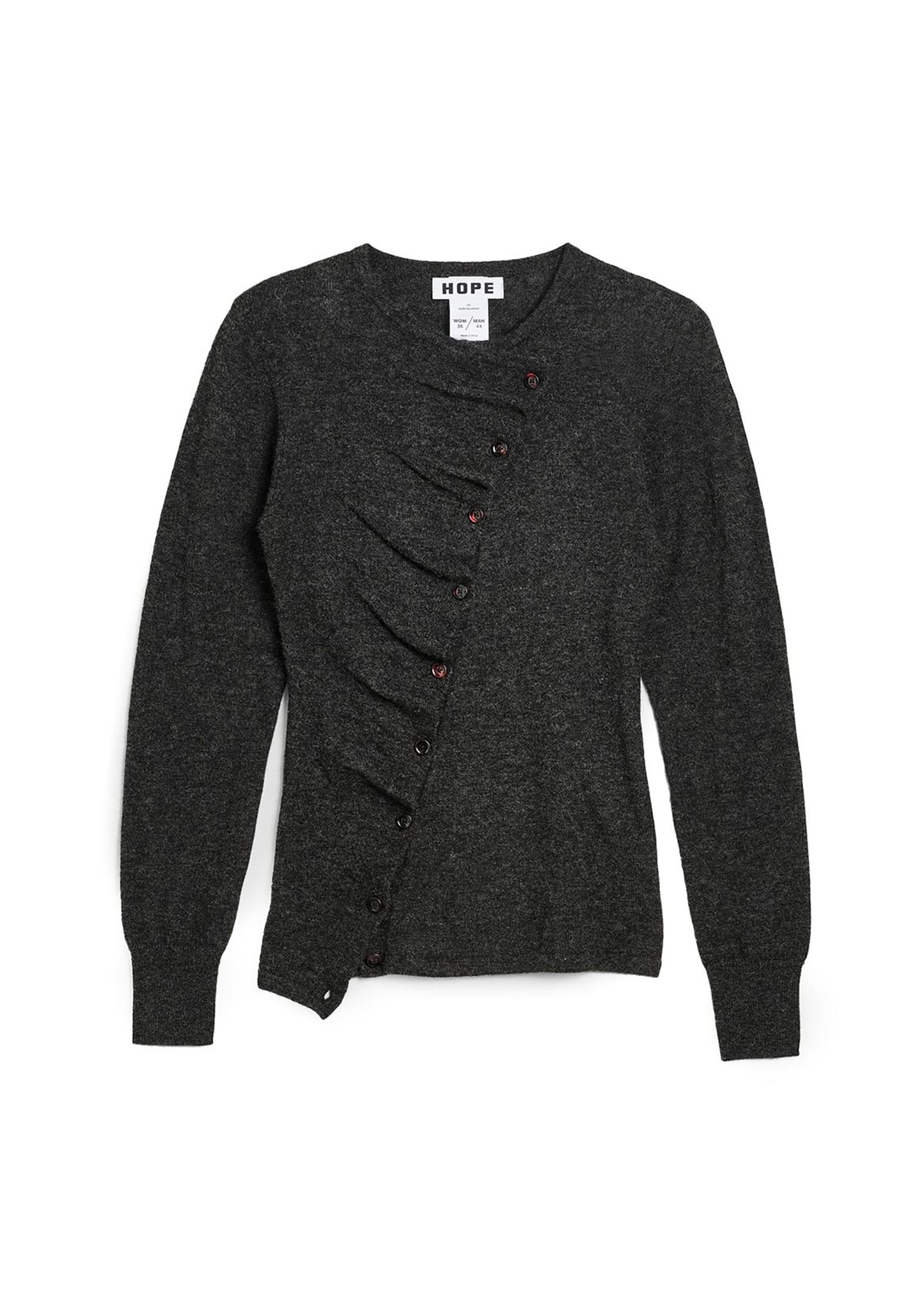 Asymmetrical Wave Cardigan