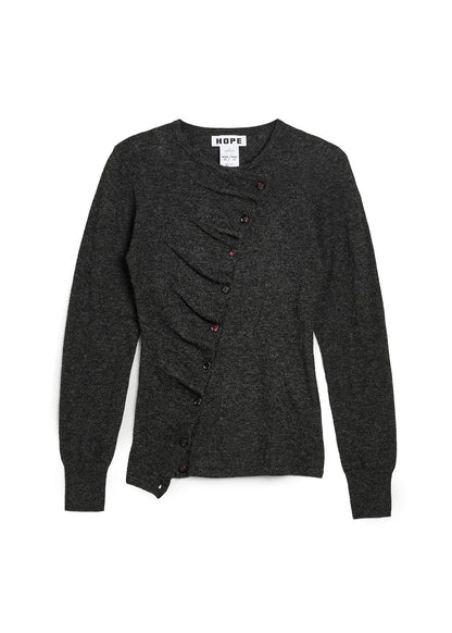 Asymmetrical Wave Cardigan
