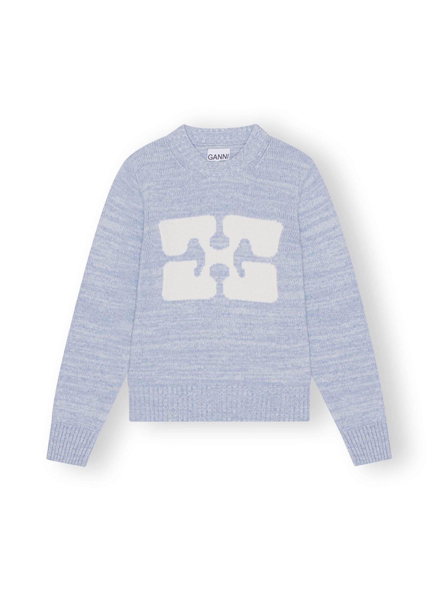 Butterfly Wool Graphic Sweater